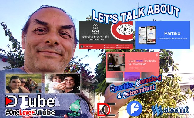 Get Your Rewards While Bringing Awareness to the Amazing #steem #blockchain - @partiko, @oracle-d & @steemhunt Talk - Get Your Hustle On.jpg